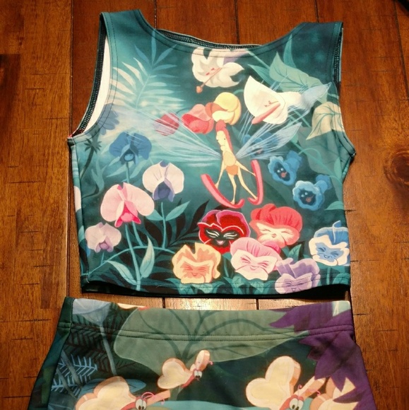 Blackmilk Dresses & Skirts - Blackmilk Alice in the wonderland top and skirt!